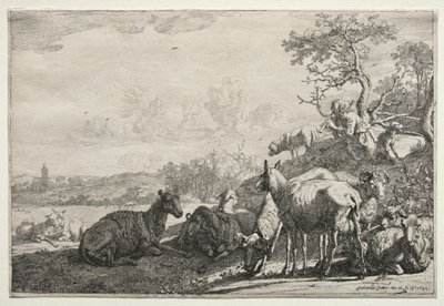 Hyrden, 1644. af Paulus Potter