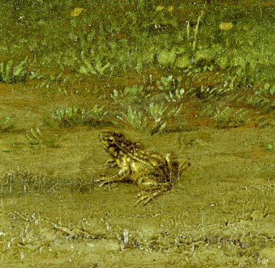Padde, detalje af en landsmand med sin flok, 1648 (se 242089) af Paulus Potter