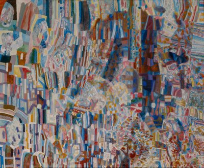 Komposition, 1928-1929 af Pavel Nikolayevich Filonov