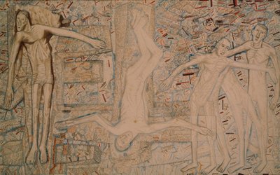Henrettelse, 1912 af Pavel Nikolayevich Filonov