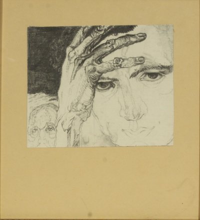 Selvportræt af Pavel Nikolayevich Filonov