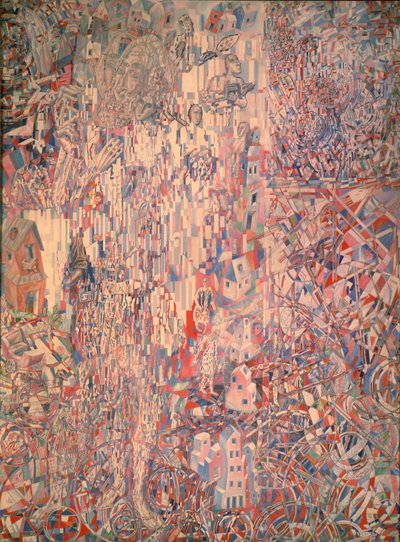 Formlen for proletariatet i Petrograd, 1920-1921 af Pavel Nikolayevich Filonov