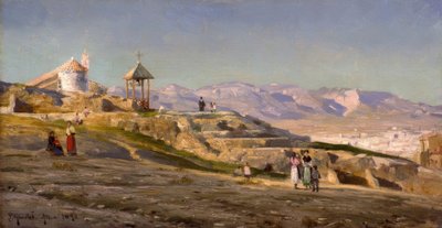 Eftermiddag nær Athen af Peder Monsted