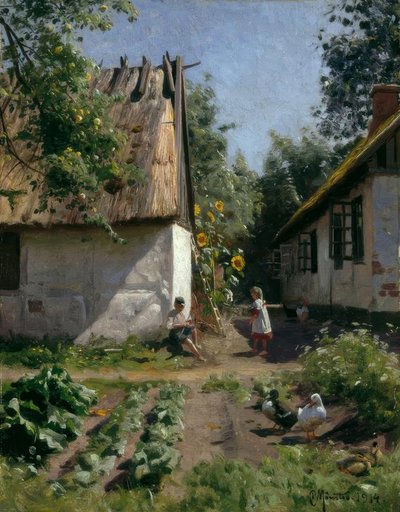 Sommerdag af Peder Monsted