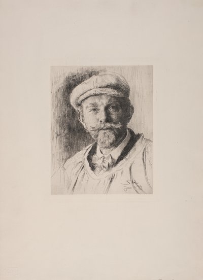 Danish: Selvportræt af Peder Severin Krøyer