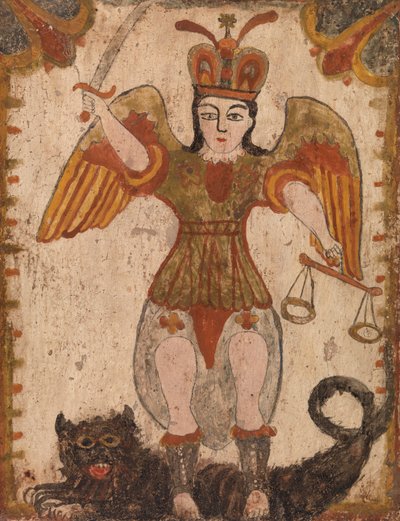 Ærkeenglen Sankt Michael (San Miguel) af Pedro Antonio Frésquis
