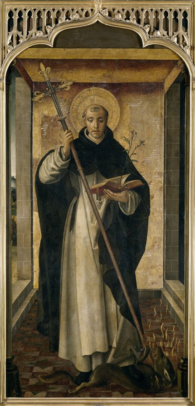 Saint Dominic, 1493-1499 af Pedro Berruguete