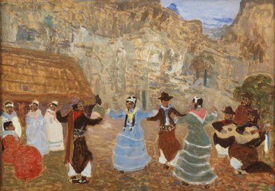 Kreolsk dans af Pedro Figari