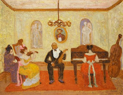 Venter på indgangen af Pedro Figari