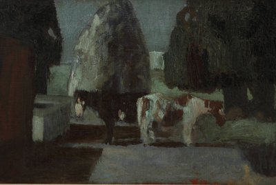 Have under månen eller Stilhed på femte sal af Pedro Figari Solari