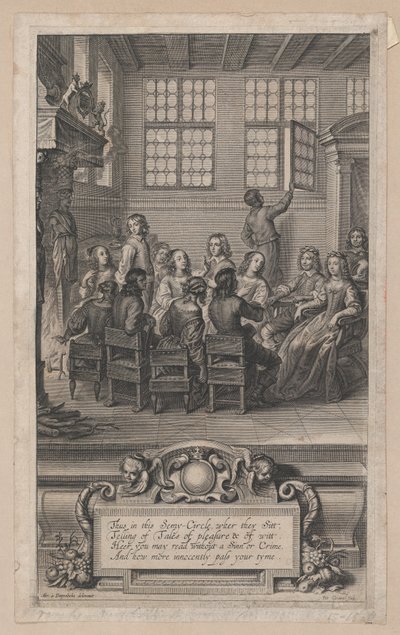 Familien til William Cavendish, Marquess af Newcastle-upon-Tyne, 1656., 1656. af Peeter Clouwet