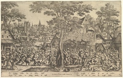 Bondemarked, 1559. af Peeter van der Borcht