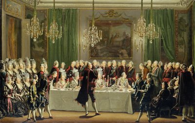 Stockholms slot, nytårsaften 1779 af Pehr Hilleström