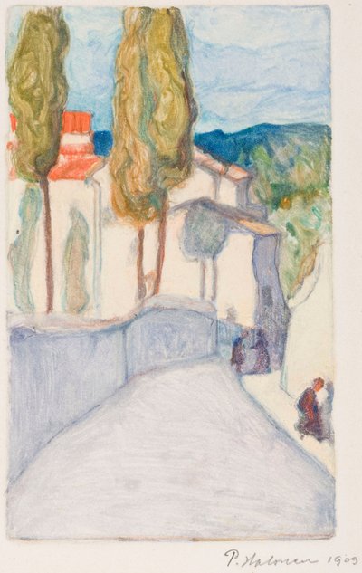 Florenz, Viale dei Colli af Pekka Halonen