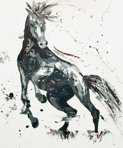 Agiteret, 2017 af Penny Warden
