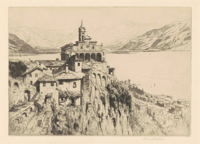 Santa Maria del Sasso, Locarno af Percival Gaskell