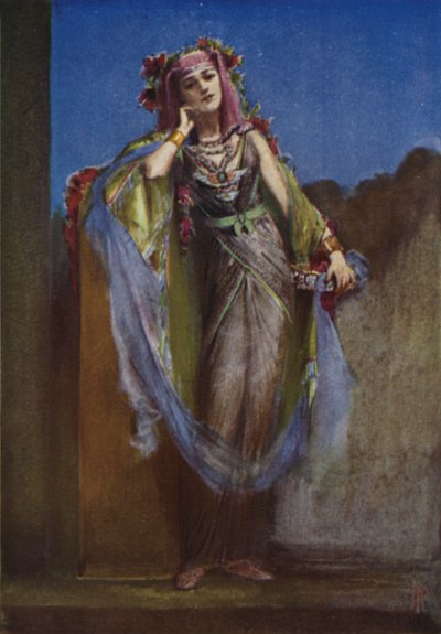 En egyptisk danser af Percy Anderson
