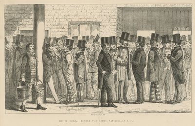Søndag før Derbyet af Percy Cruikshank
