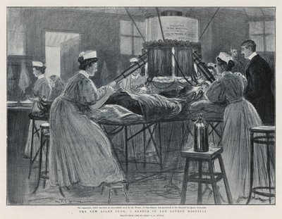 Den nye lyskur: En skitse på London Hospital af Percy F.S. Spence