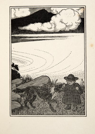 A Child Saved, fra A Hundred Anecdotes of Animals, pub. 1924 af Percy J. Billingshurst