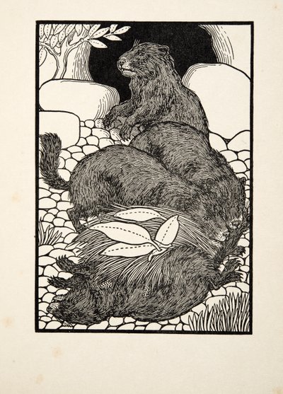 Division of Labour, fra A Hundred Anecdotes of Animals, pub. 1924 af Percy J. Billingshurst