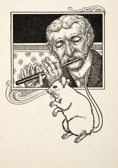 Musical Mice, fra A Hundred Anecdotes of Animals, pub. 1924 af Percy J. Billingshurst