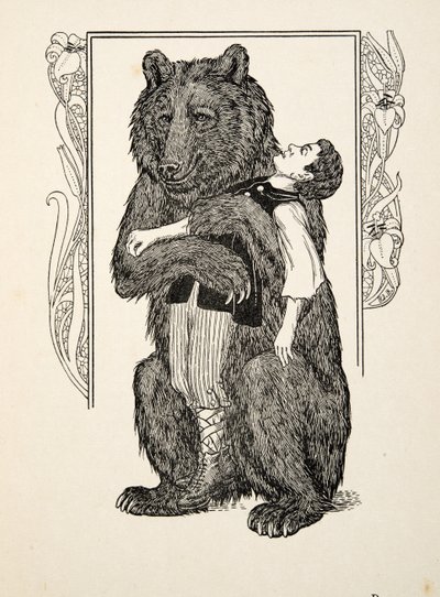 The Bear and Child, fra A Hundred Anecdotes of Animals, pub. 1924 af Percy J. Billingshurst