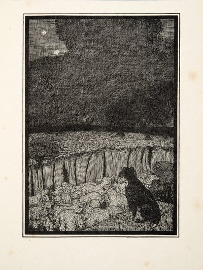 The Shepherds Dog, fra A Hundred Anecdotes of Animals, pub. 1924 af Percy J. Billingshurst