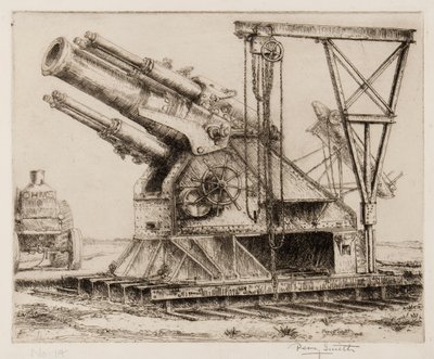 15 tommer Howitzer af Percy John Delf Smith