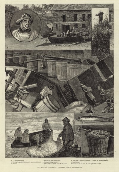 Vores fiskeindustri: Pilchard Seining i Cornwall af Percy Robert Craft