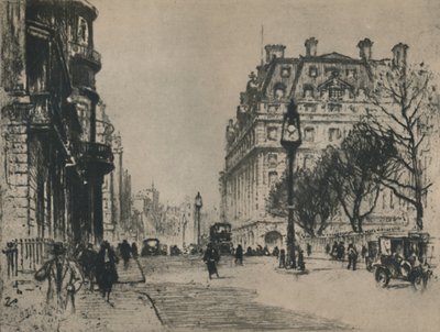 Piccadilly, 1927. af Percy Robertson