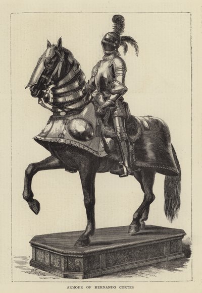 Hernando Cortes rustning af Percy William Justyne