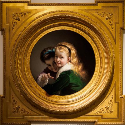 To piger griner af Pere Borell del Caso