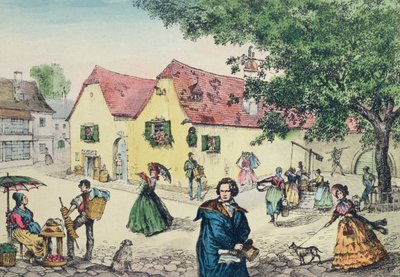 Heiligenstadt Testamentehus i Wien, hvor Beethoven opholdt sig i et forsøg på at helbrede sin døvhed af Perger