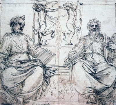 St. Pierre og St. Paul, 1500-tallet. af Perino del Vaga