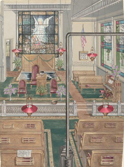 Baptistkirken, 1901 af Perkins Harnly