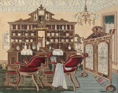 Frisørsalon, 19351942. af Perkins Harnly