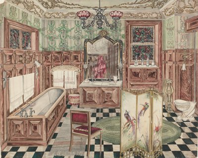 Badeværelse, 19351942. af Perkins Harnly
