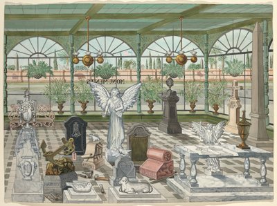 Monumentudstillingsrum, 1888 af Perkins Harnly