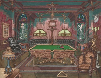 Poolværelse, 1890, 19351942. af Perkins Harnly