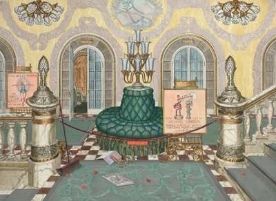 Teaterlobby, 19351942. af Perkins Harnly