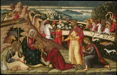 Magiernes tilbedelse, ca. 1525 af Permeniatis Ioannis