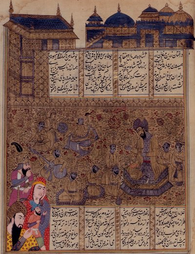 Tilføj 19766 fol.342 Dal, der lytter til musikere, fra 