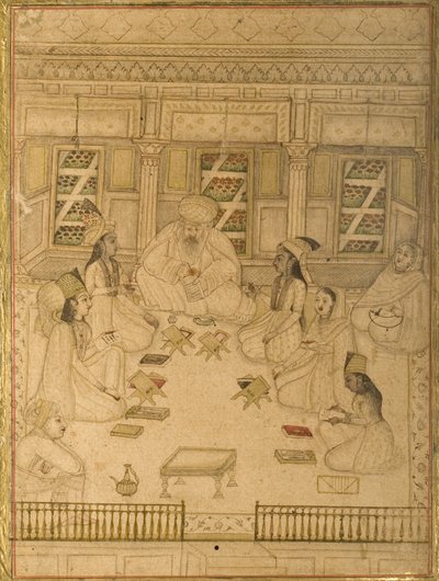 Manuskript af Gulistan af Sadi, 1787 af Persian School