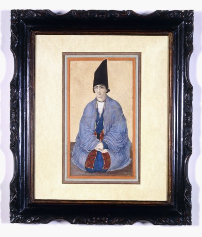 Portræt af en ung Qajar-prins, ca. 1850 af Persian School