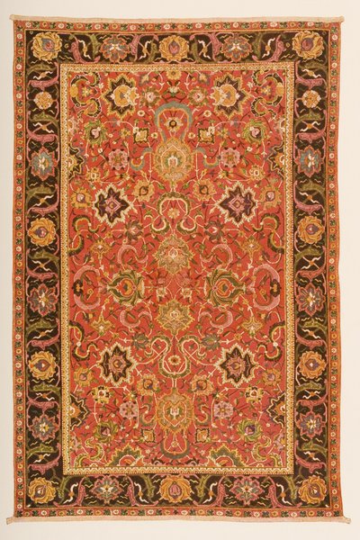 Tæppe, fra Isfahan (tekstil) af Persian School