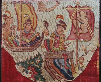 Tæppe med indo-portugisiske motiver, Safavid-dynastiet af Persian School