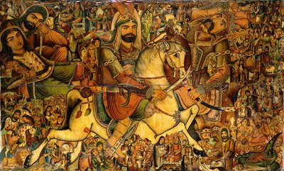 Slaget ved Karbala, 1800-tallet af Persian School