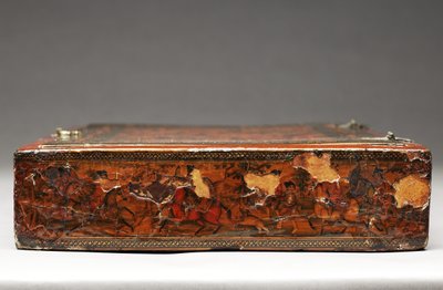 Værktøjssæt, der forestiller den hellige familie, ca. 1830 (blandet medier) af Persian School