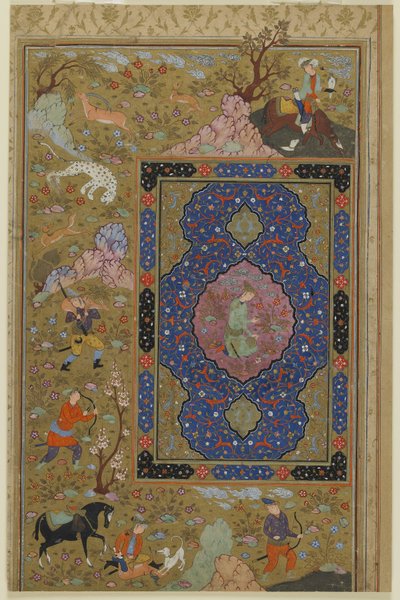 Ung mand, ca. 1590-1610 af Persian School